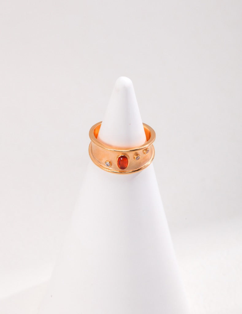 Retro simple ring