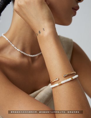 Sterling silver simple bracelet (certificate not included)