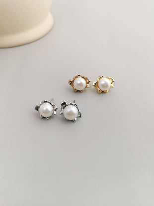 Pearl earrings are perfect for everyday wear