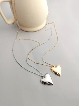 Sterling Silver Heart Necklace