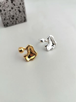 Mirror Series Silver/Vintage Gold Ring