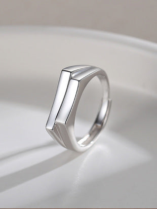 Sterling silver ring stacking, white gold is out of stock!