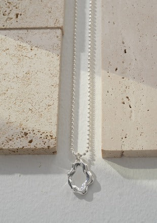 Mirror Series Silver Necklace