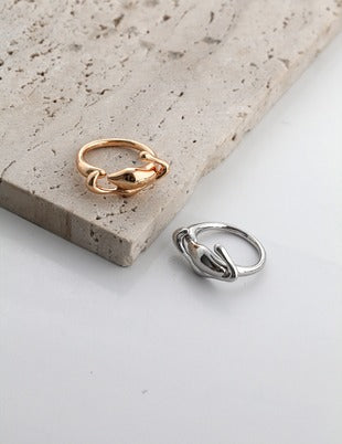 Minimalist French Style Sterling Silver Ring