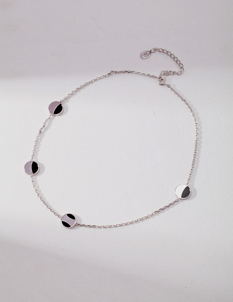 Sterling silver agate bracelet