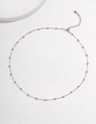 Sterling Silver Simple Necklace