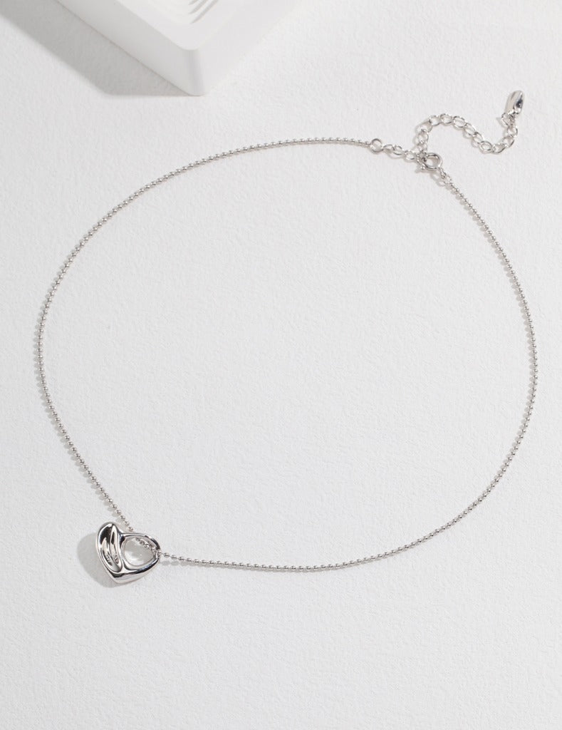 Sterling Silver Heart Necklace