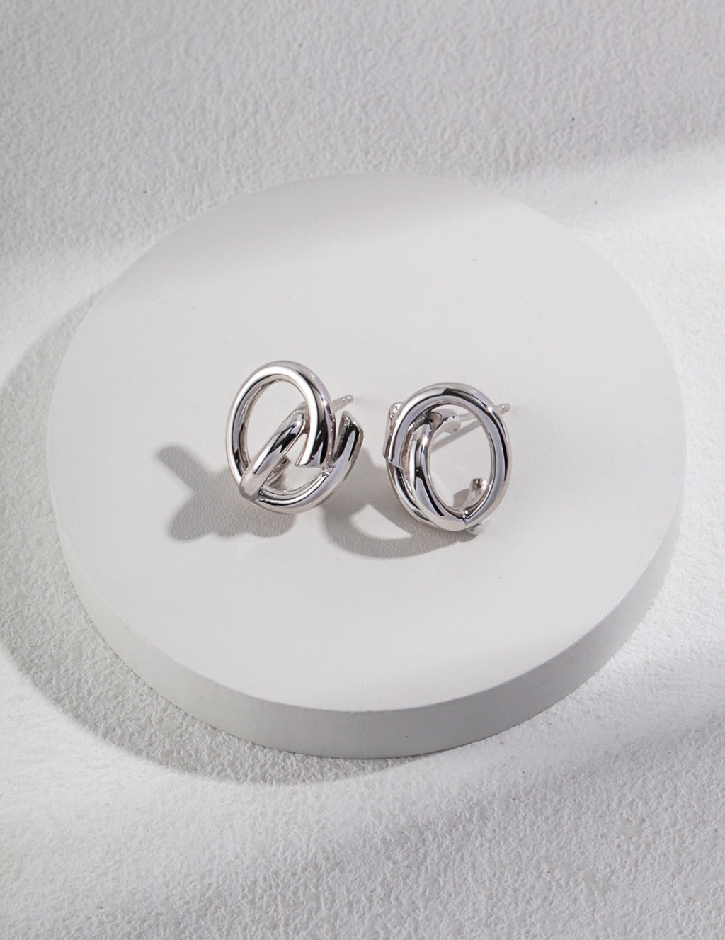 Sterling Silver Simple Earrings