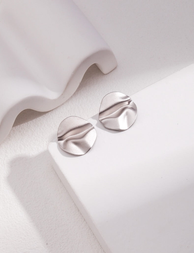 Sterling Silver Simple Earrings