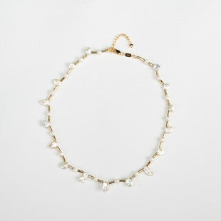 Bamboo rhyme natural baroque pearl necklace